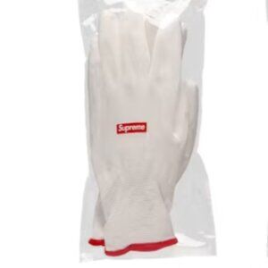 NWT Supreme Rubberized Gloves (3 pack) - White